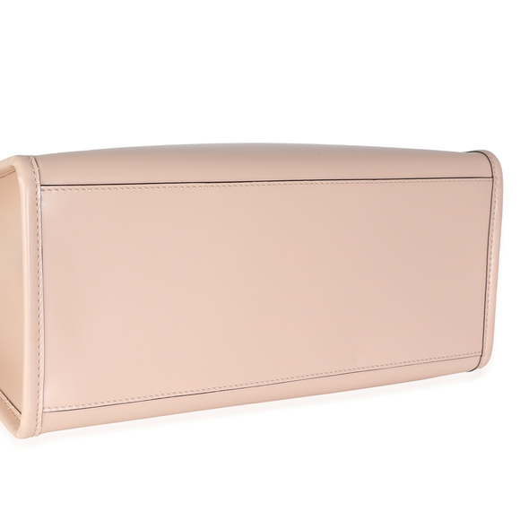 Fendi Light Rose Vitello King Plexiglass Medium Sunshine Shopper Tote - Picture 7 of 7